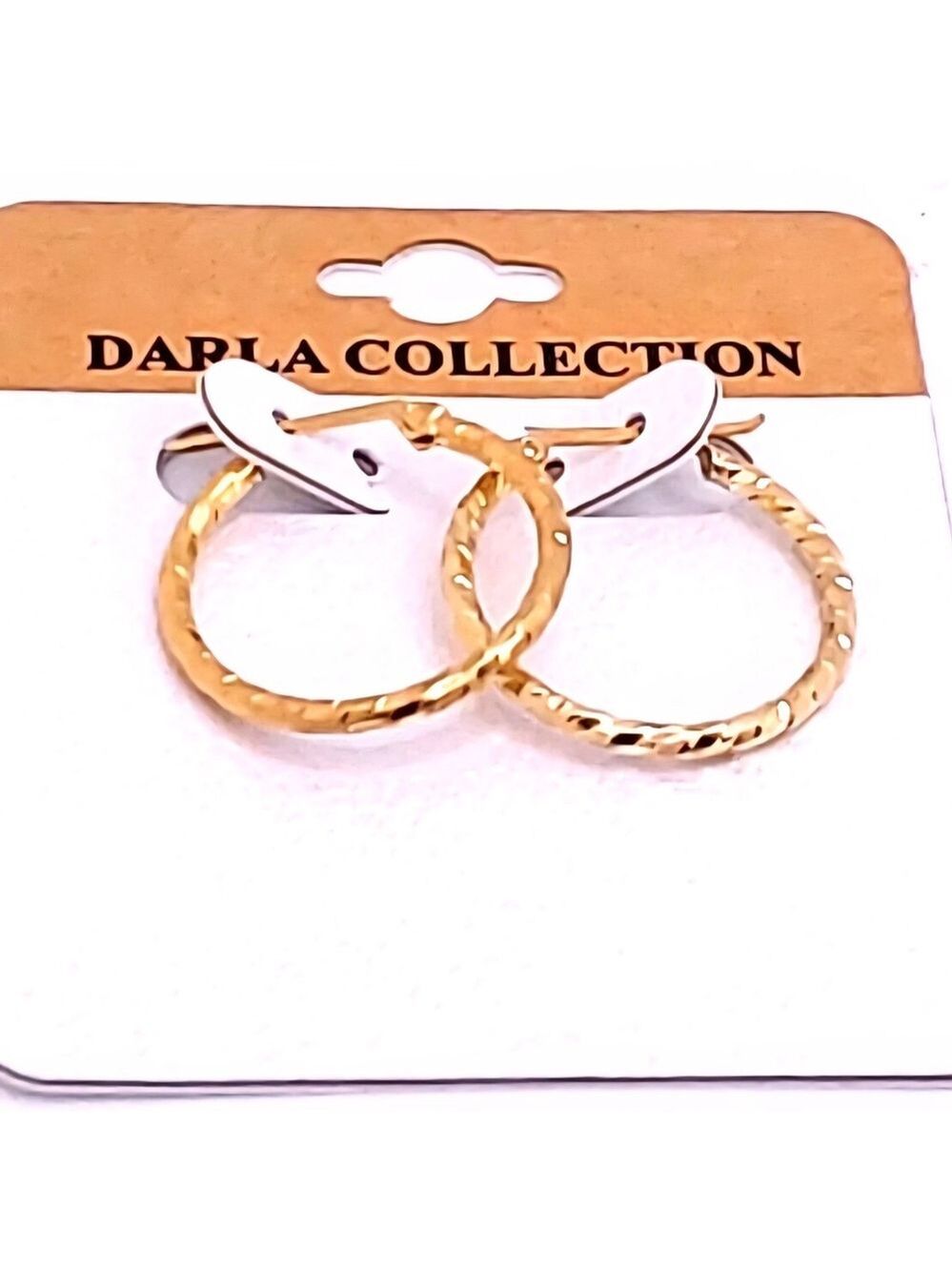 Darla Collection Gold Hoop Earrings